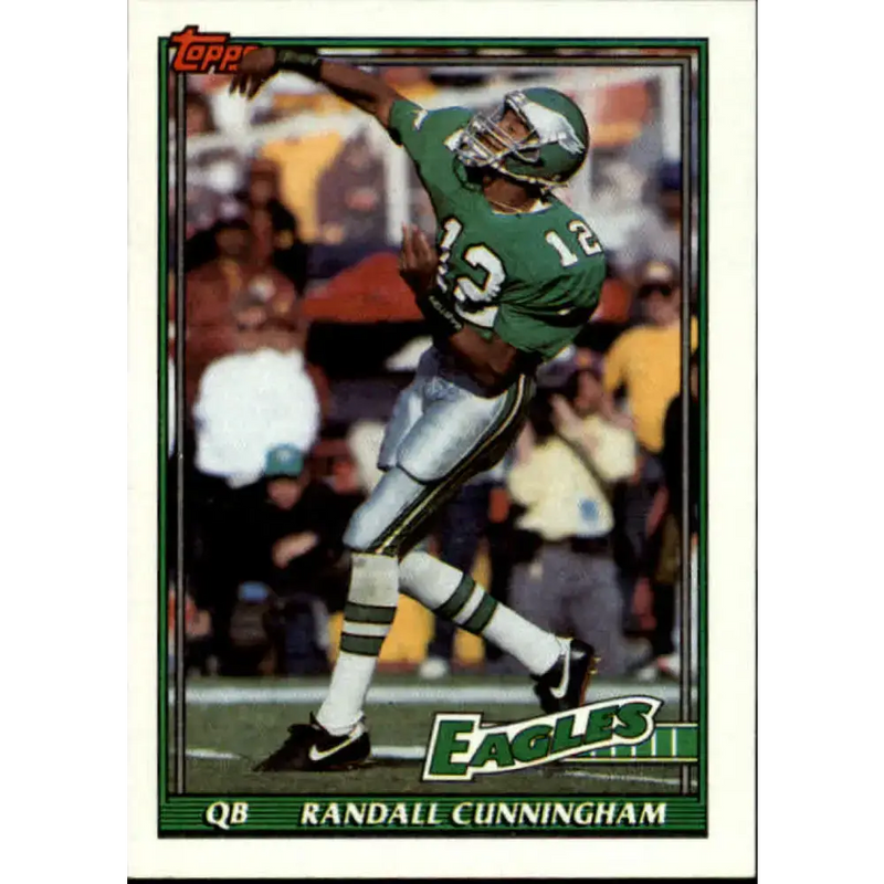1991 Topps #210 Randall Cunningham NM-MT Philadelphia Eagles Football Card - Football Card Single