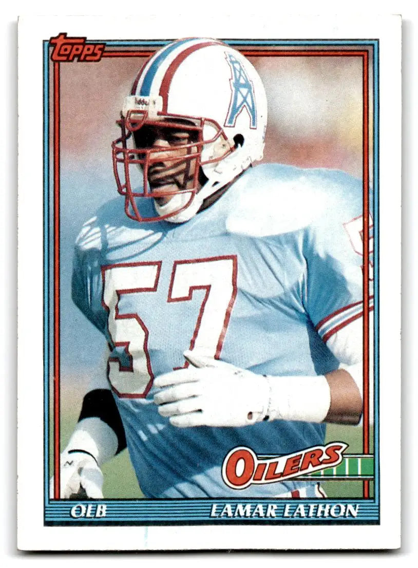 1991 Topps #225 Lamar Lathon - Football Card Single