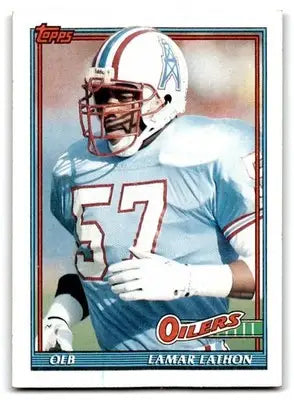 1991 Topps #225 Lamar Lathon - Football Card Single