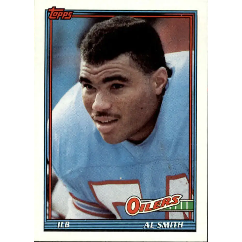 1991 Topps #228 Al Smith NM-MT Houston Oilers Football Card - Football Card Single