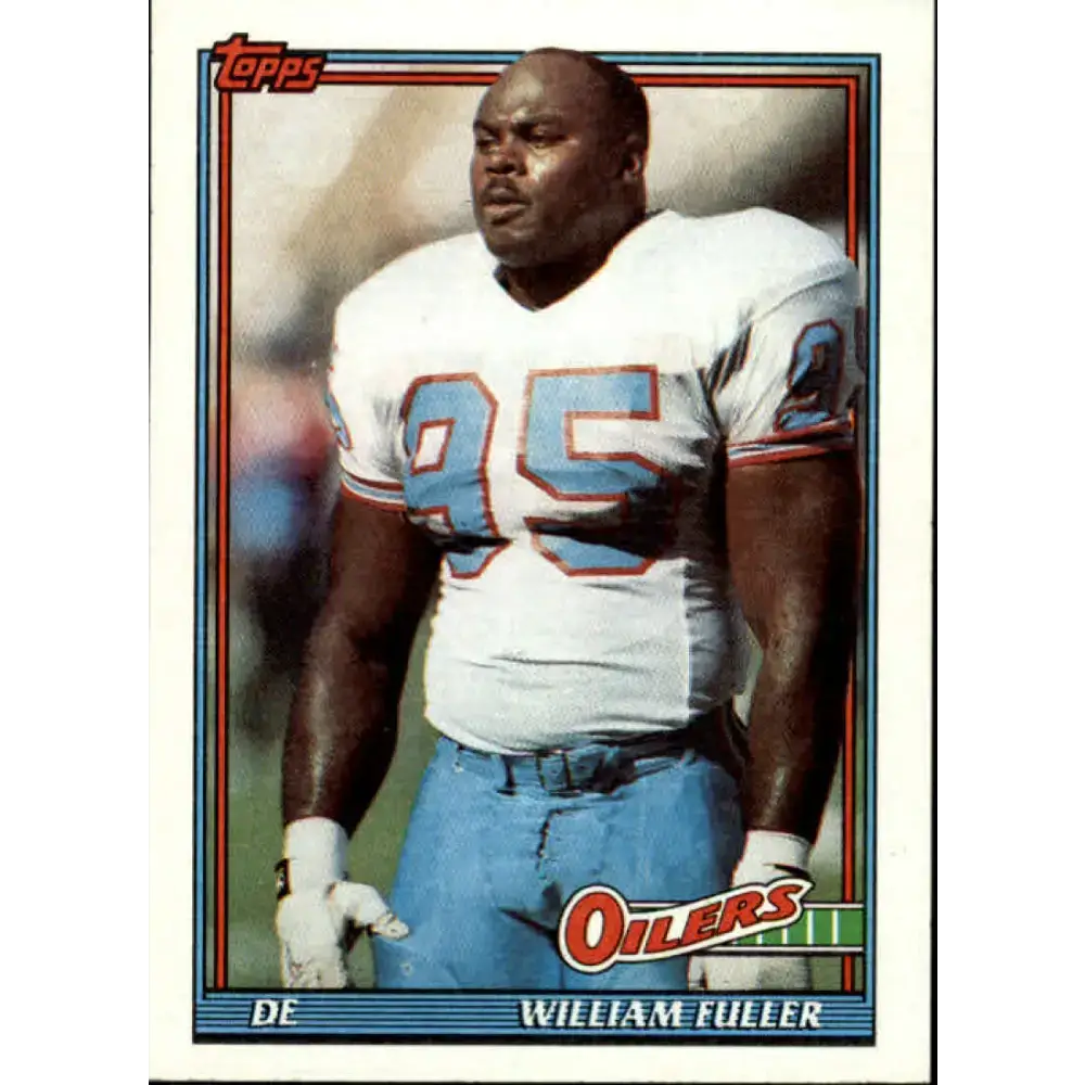 1991 Topps #232 William Fuller NM-MT Houston Oilers Football Card - Football Card Single
