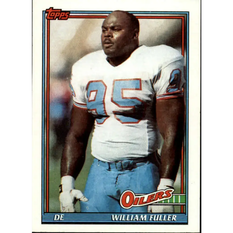 1991 Topps #232 William Fuller NM-MT Houston Oilers Football Card - Football Card Single
