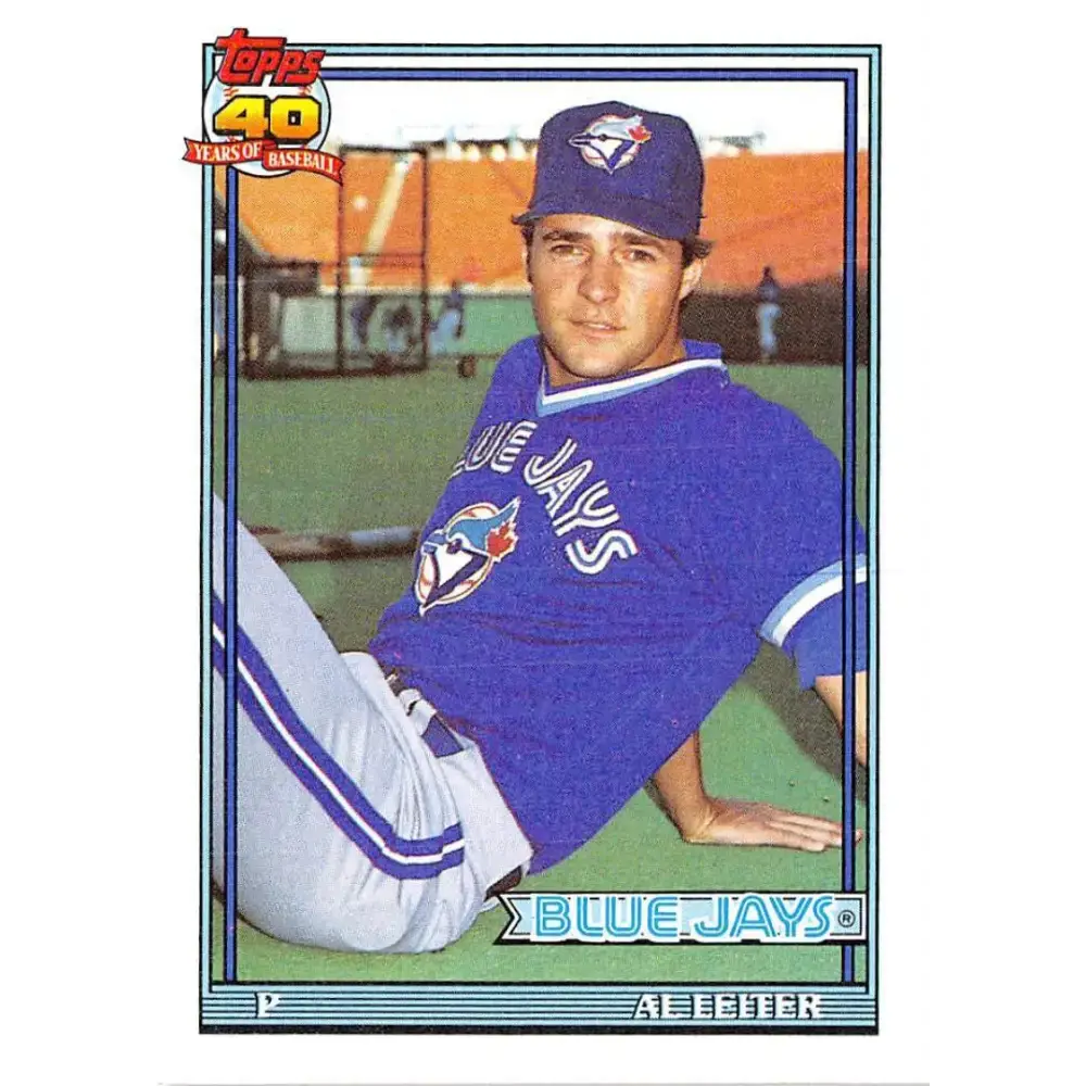 1991 Topps #233 Al Leiter NM-MT Toronto Blue Jays Baseball Card - Baseball Card Single