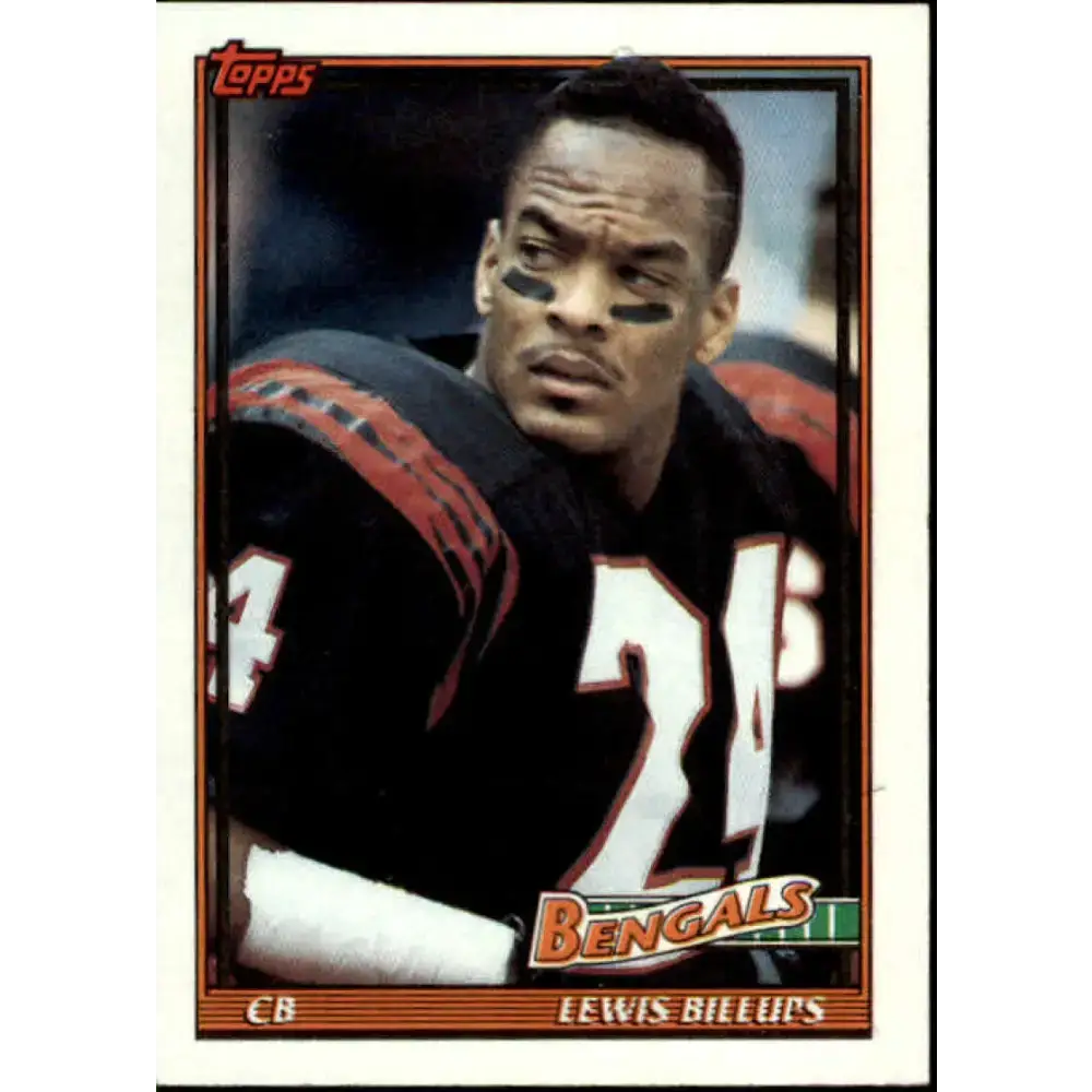 1991 Topps #247 Lewis Billups NM-MT Cincinnati Bengals Football Card - Football Card Single