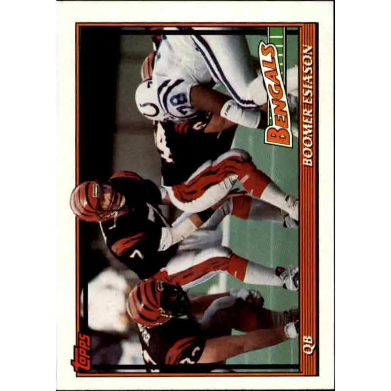 1991 Topps #248 Boomer Esiason NM-MT Cincinnati Bengals Football Card - Football Card Single