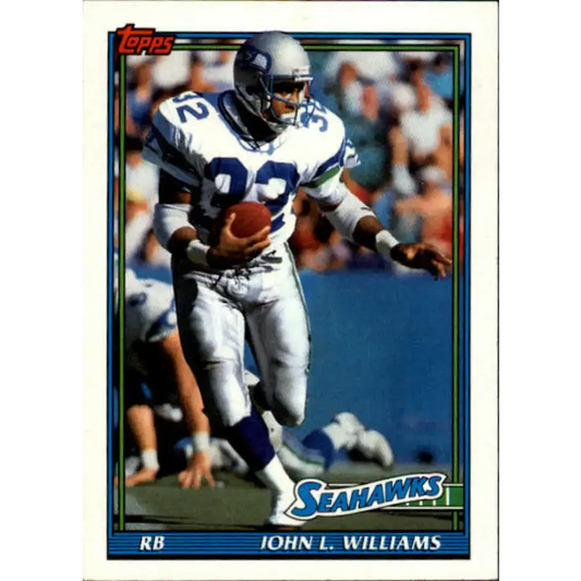 1991 Topps #274 John L. Williams NM-MT Seattle Seahawks Football Card