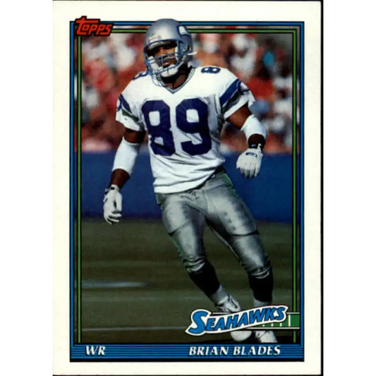 1991 Topps #278 Brian Blades NM-MT Seattle Seahawks Football Card