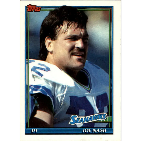 1991 Topps #283 Joe Nash NM-MT Seattle Seahawks Football Card