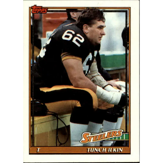 1991 Topps #290 Tunch Ilkin NM-MT Pittsburgh Steelers Football Card