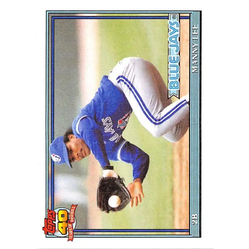 1991 Topps #297 Manuel Lee NM-MT Toronto Blue Jays Baseball Card - Baseball Card Single