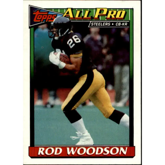 1991 Topps #297 Rod Woodson NM-MT Pittsburgh Steelers Football Card