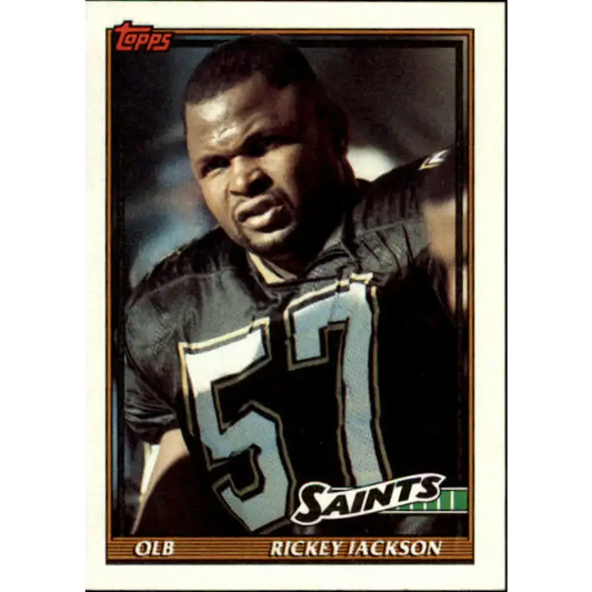 1991 Topps #313 Rickey Jackson NM-MT New Orleans Saints Football Card