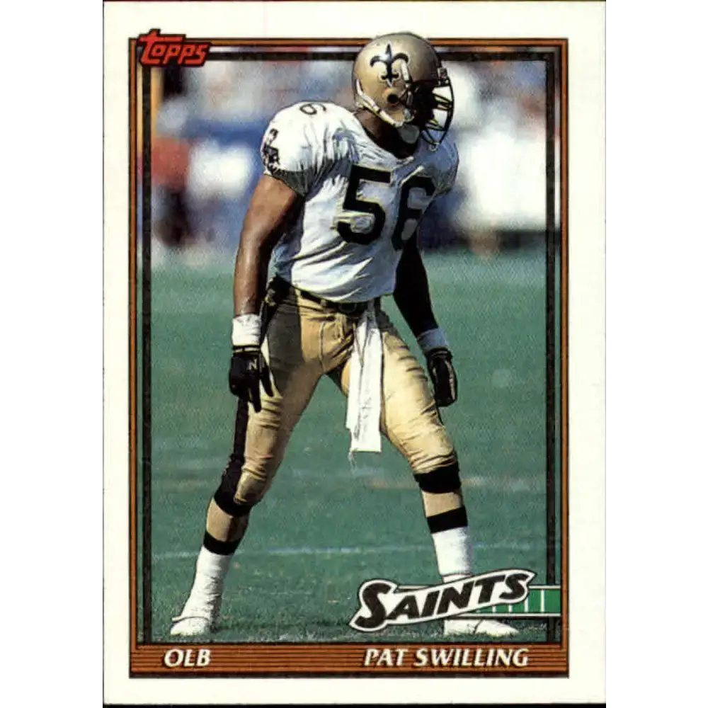 1991 Topps #315 Pat Swilling NM-MT New Orleans Saints Football Card - Football Card Single