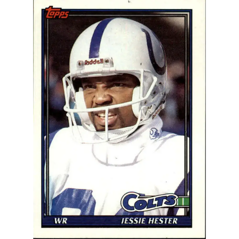 1991 Topps #334 Jessie Hester NM-MT Indianapolis Colts Football Card