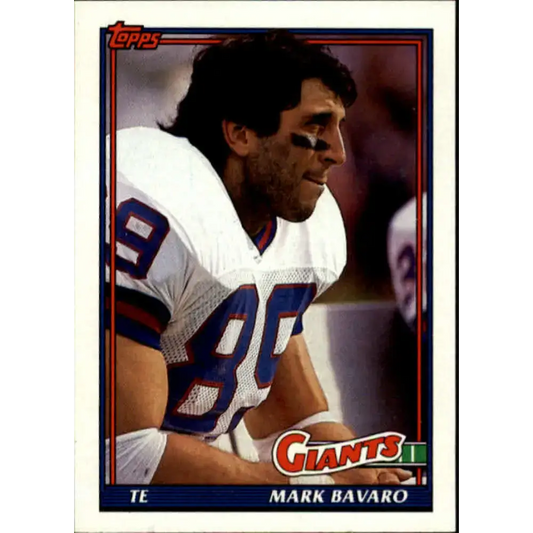 1991 Topps #35 Mark Bavaro NM-MT New York Giants Football Card