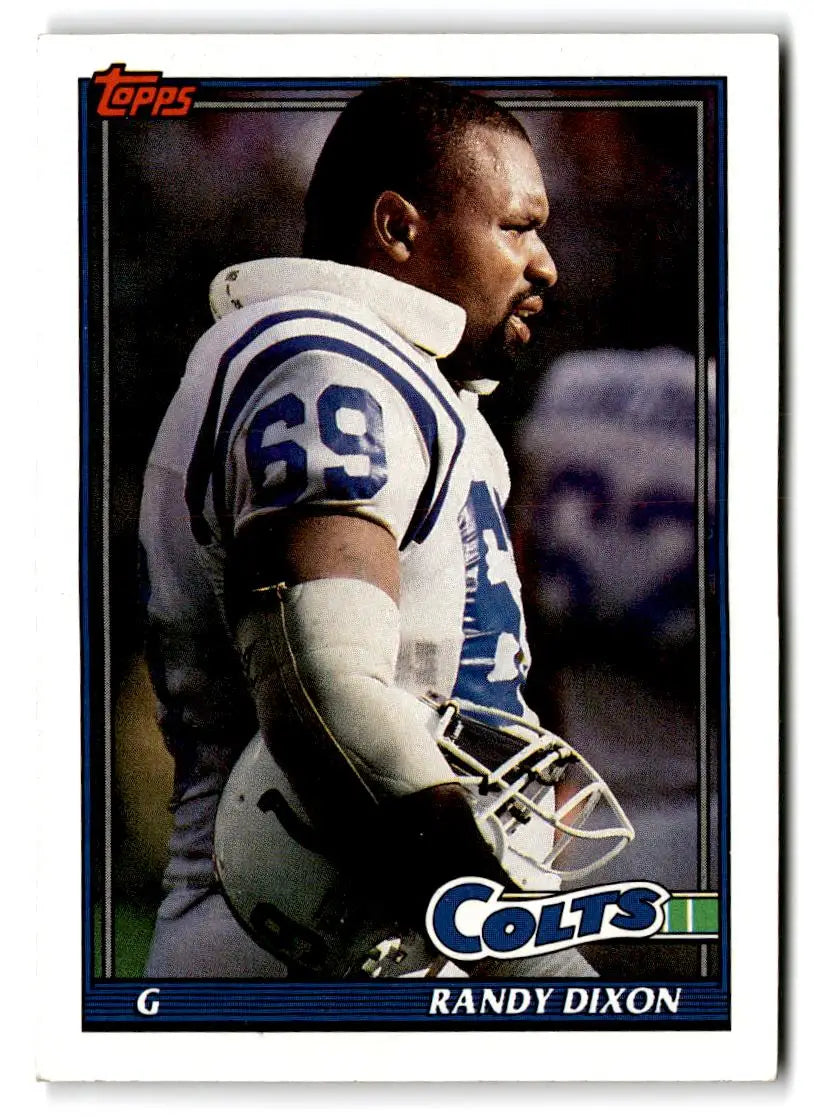 1991 Topps #351 Randy Dixon - Football Card Single