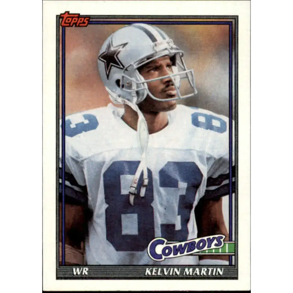 1991 Topps #359 Kelvin Martin NM-MT Dallas Cowboys Football Card - Football Card Single