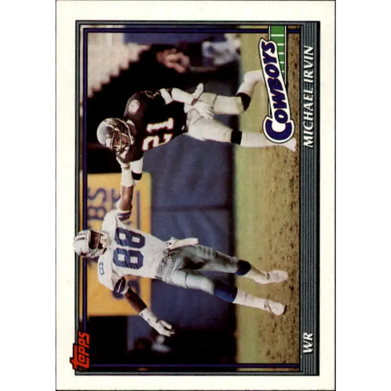 1991 Topps #368 Michael Irvin NM-MT Dallas Cowboys Football Card - Football Card Single