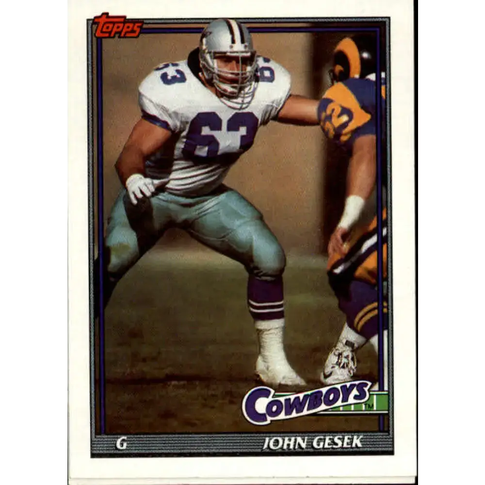 1991 Topps #370 Ken Willis NM-MT Dallas Cowboys Football Card - Football Card Single