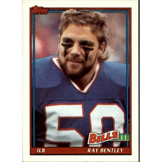 1991 Topps #38 Ray Bentley NM-MT Buffalo Bills Football Card