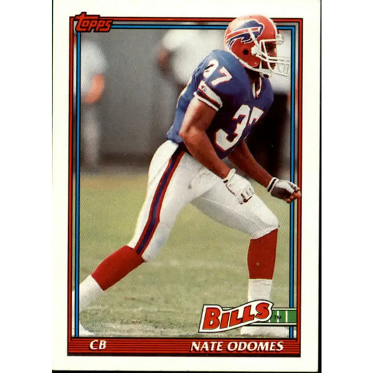 1991 Topps #39 Nate Odomes NM-MT Buffalo Bills Football Card