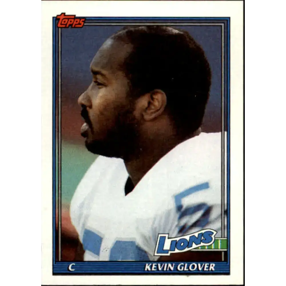 1991 Topps #402 Kevin Glover NM-MT Detroit Lions Football Card