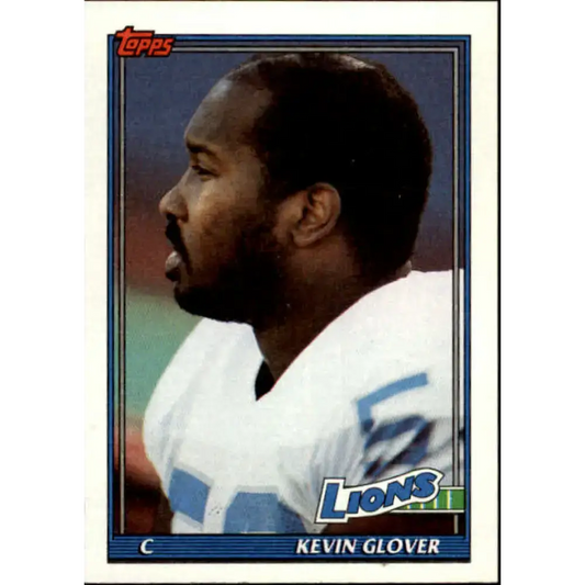 1991 Topps #402 Kevin Glover NM-MT Detroit Lions Football Card