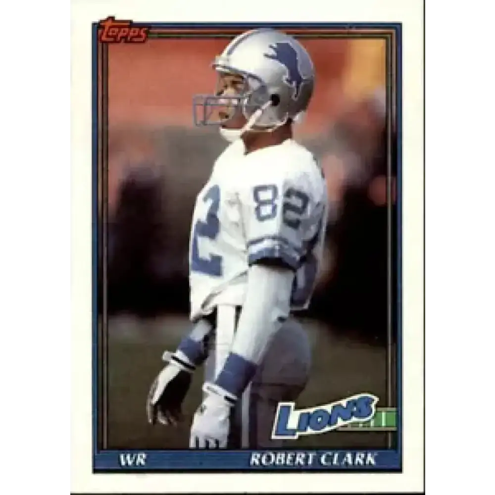 1991 Topps #405 Robert Clark NM-MT Detroit Lions Football Card - Football Card Single