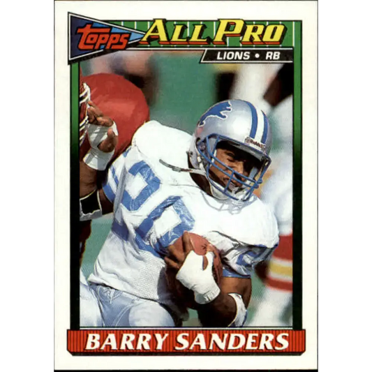 1991 Topps #415 Barry Sanders NM-MT Detroit Lions Football Card