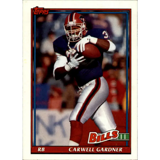 1991 Topps #42 Carwell Gardner NM-MT Buffalo Bills Football Card