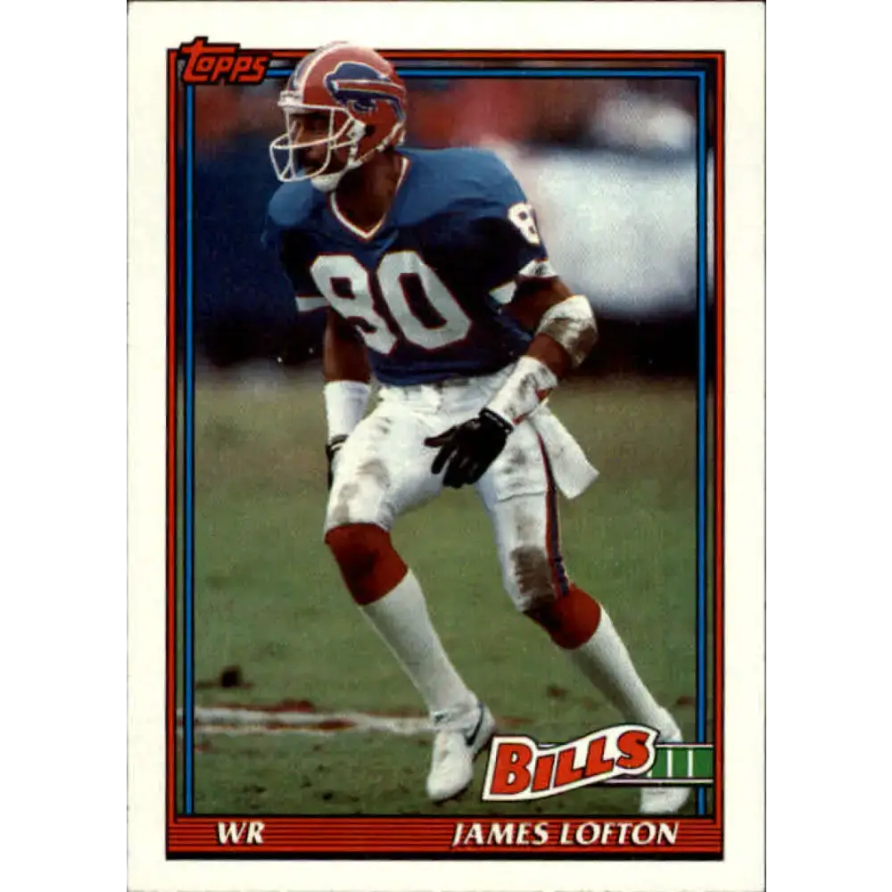 1991 Topps #43 James Lofton NM-MT Buffalo Bills Football Card - Football Card Single