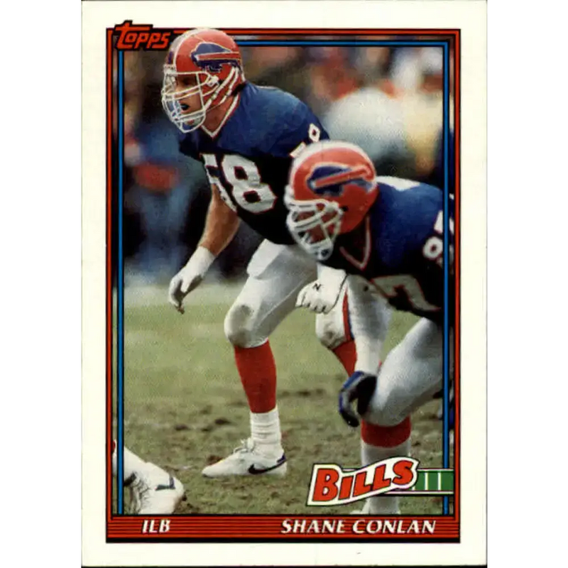 1991 Topps #44 Shane Conlan NM-MT Buffalo Bills Football Card - Football Card Single