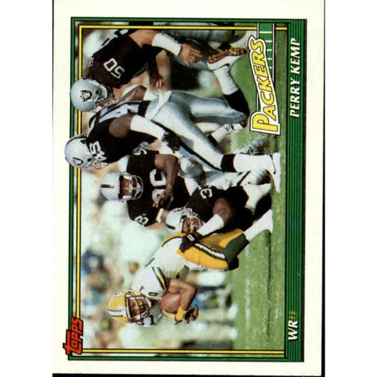 1991 Topps #445 Perry Kemp NM-MT Green Bay Packers Football Card