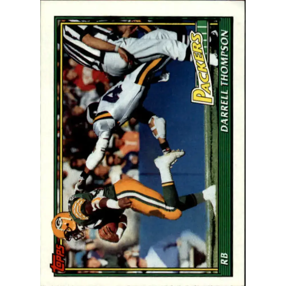 1991 Topps #446 Darrell Thompson NM-MT Green Bay Packers Football Card