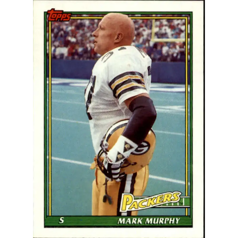 1991 Topps #448 Mark Murphy NM-MT Green Bay Packers Football Card - Football Card Single
