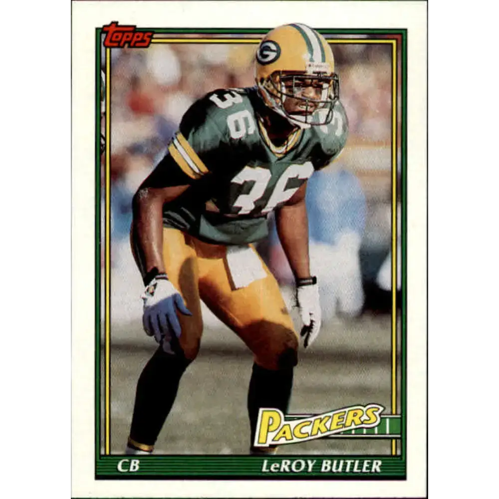 1991 Topps #450 LeRoy Butler NM-MT Green Bay Packers Football Card