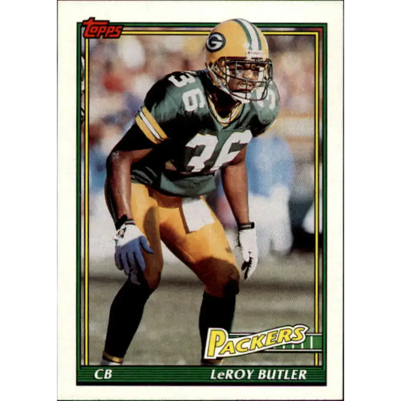 1991 Topps #450 LeRoy Butler NM-MT Green Bay Packers Football Card