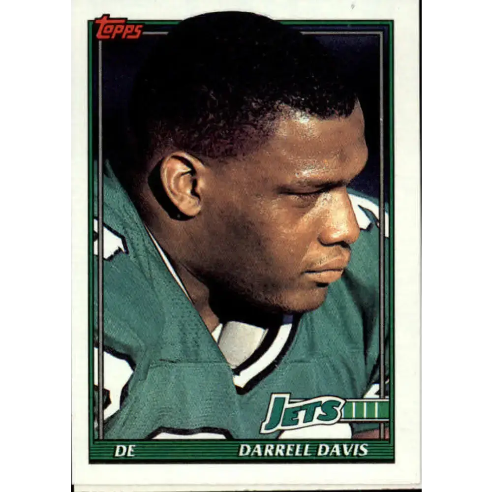 1991 Topps #465 Chris Burkett NM-MT New York Jets Football Card - Football Card Single