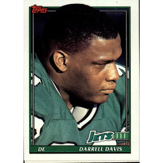 1991 Topps #465 Chris Burkett NM-MT New York Jets Football Card - Football Card Single