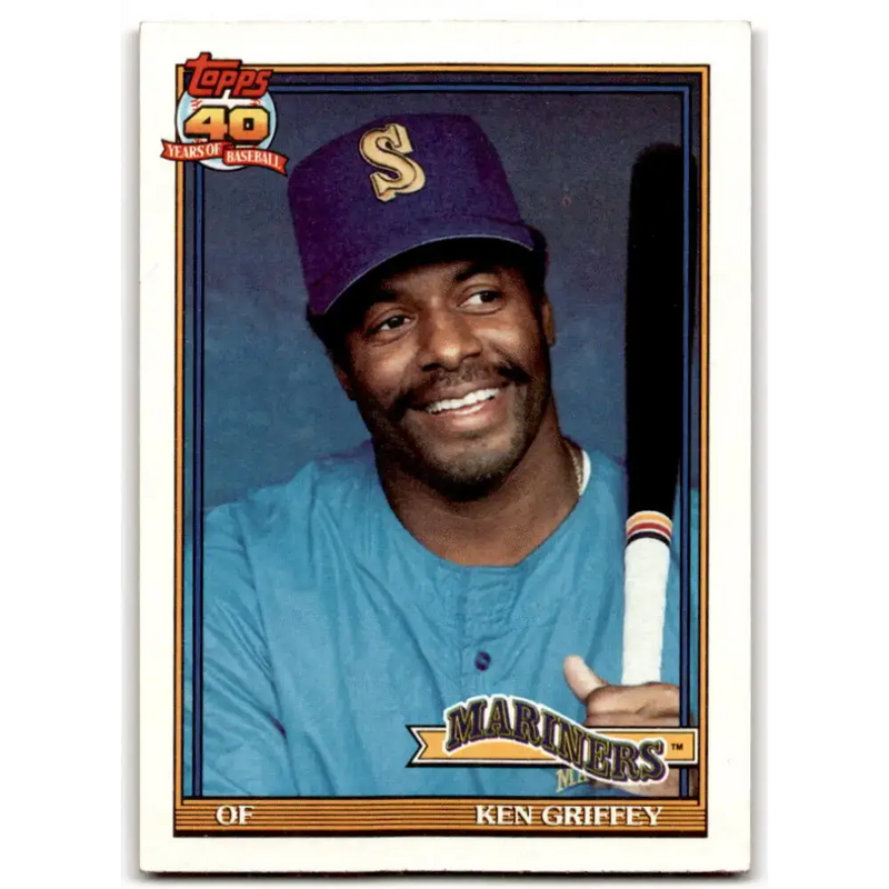 1991 Topps #465 Ken Griffey Sr. NM-MT Seattle Mariners Baseball Card - Baseball Card Single