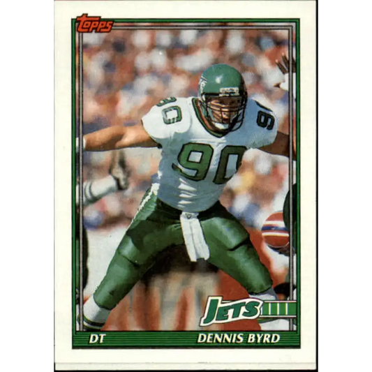 1991 Topps #473 Jim Sweeney NM-MT New York Jets Football Card - Football Card Single