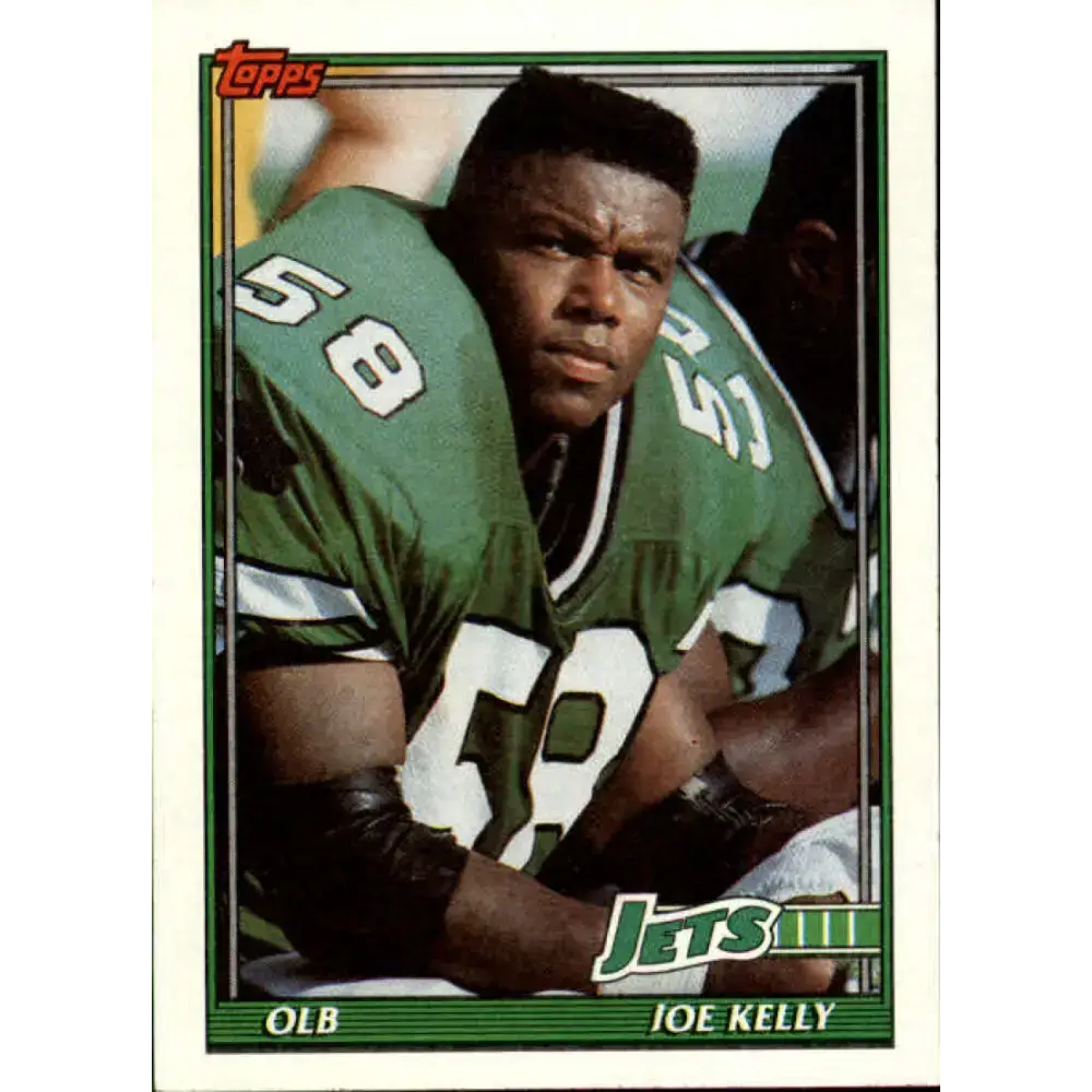 1991 Topps #475 Joe Kelly NM-MT New York Jets Football Card - Football Card Single