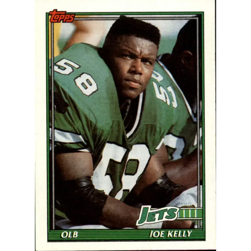 1991 Topps #475 Joe Kelly NM-MT New York Jets Football Card - Football Card Single