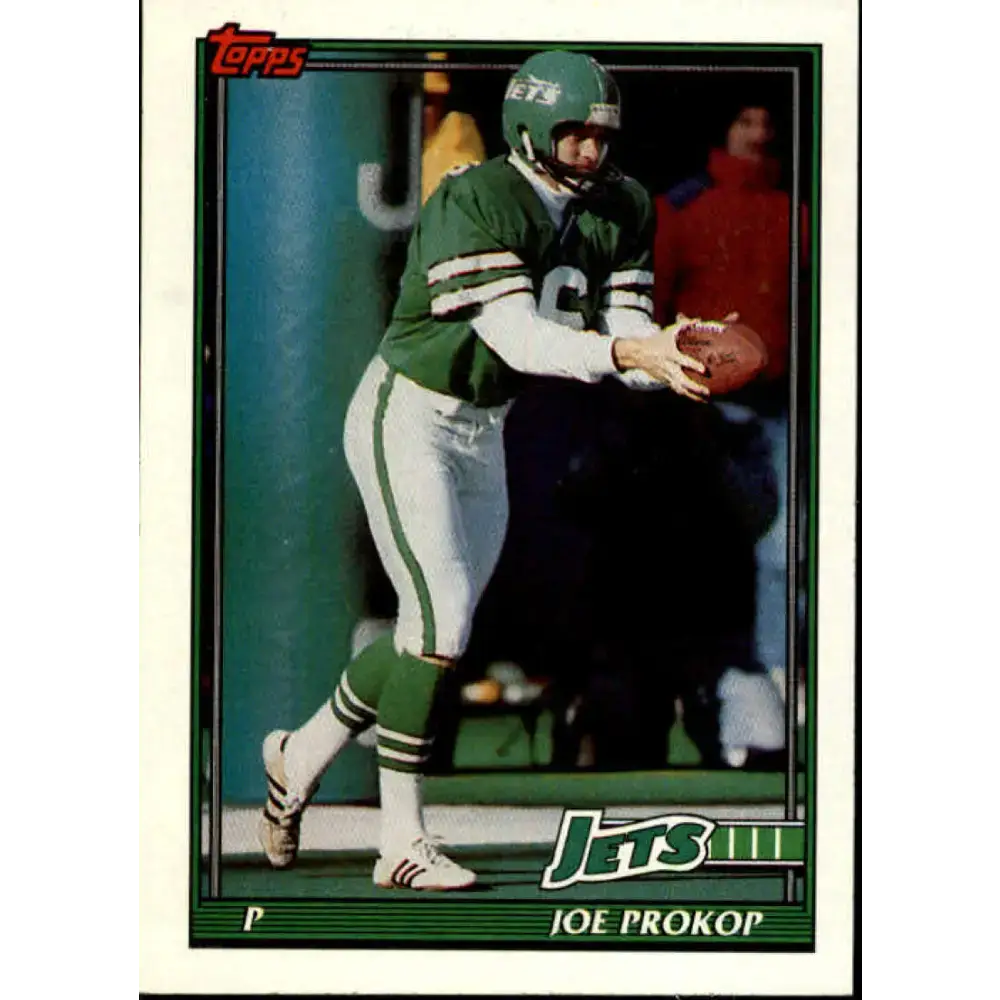 1991 Topps #477 Joe Prokop NM-MT New York Jets Football Card - Football Card Single