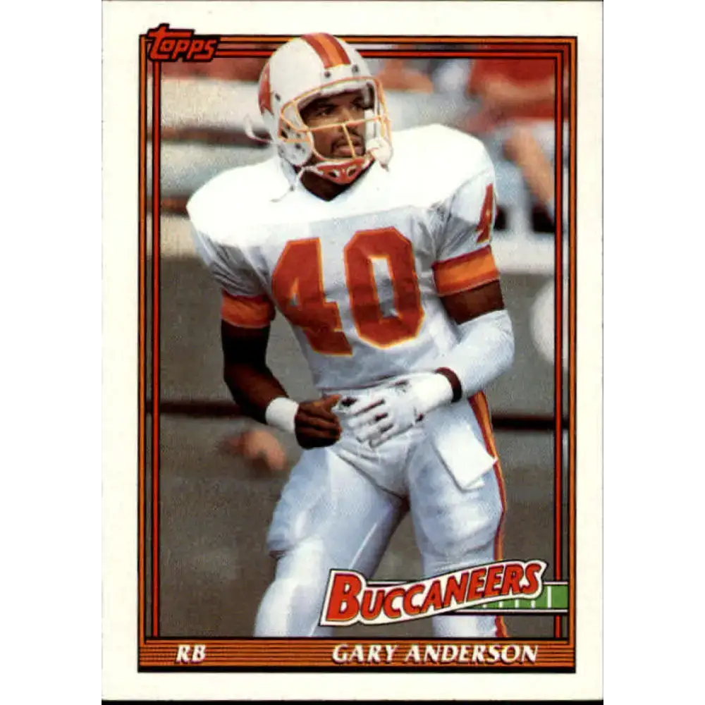 1991 Topps #482 Gary Anderson NM-MT Tampa Bay Buccaneers Football Card