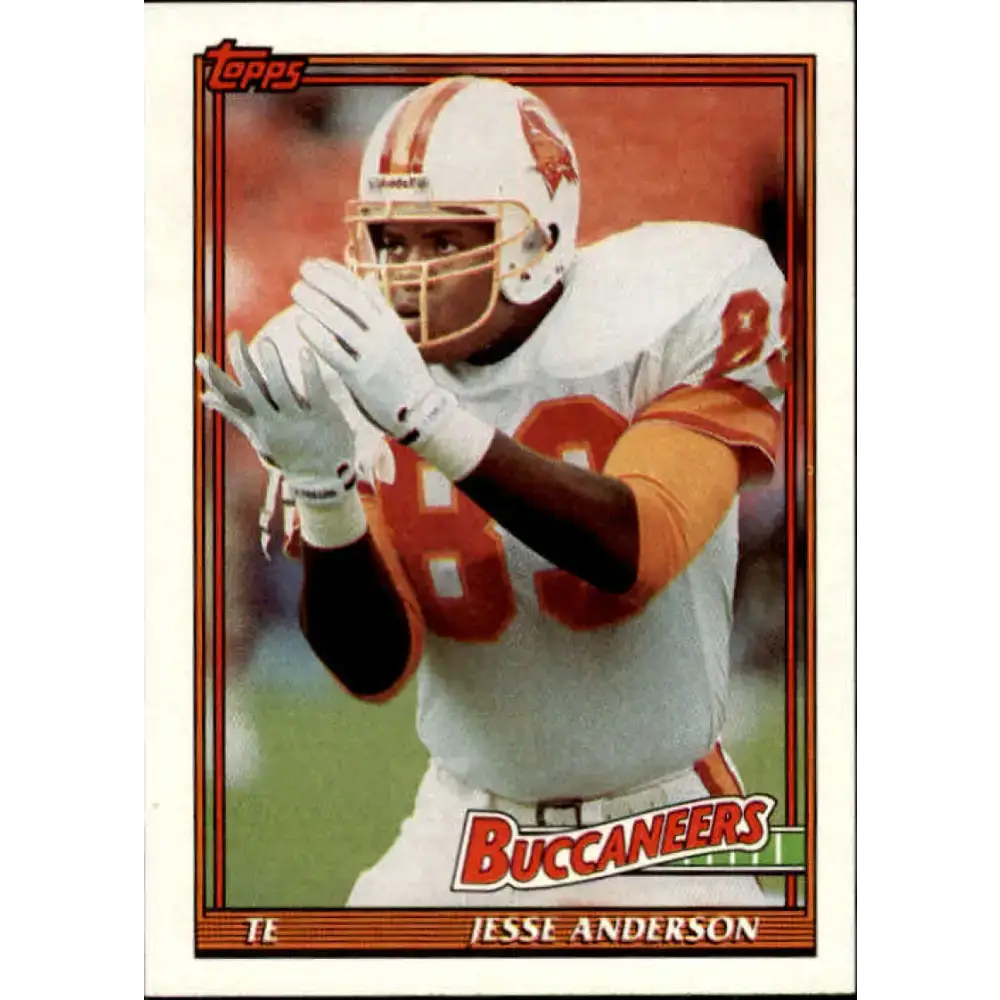 1991 Topps #488 Jesse Anderson NM-MT Tampa Bay Buccaneers Football Card - Football Card Single
