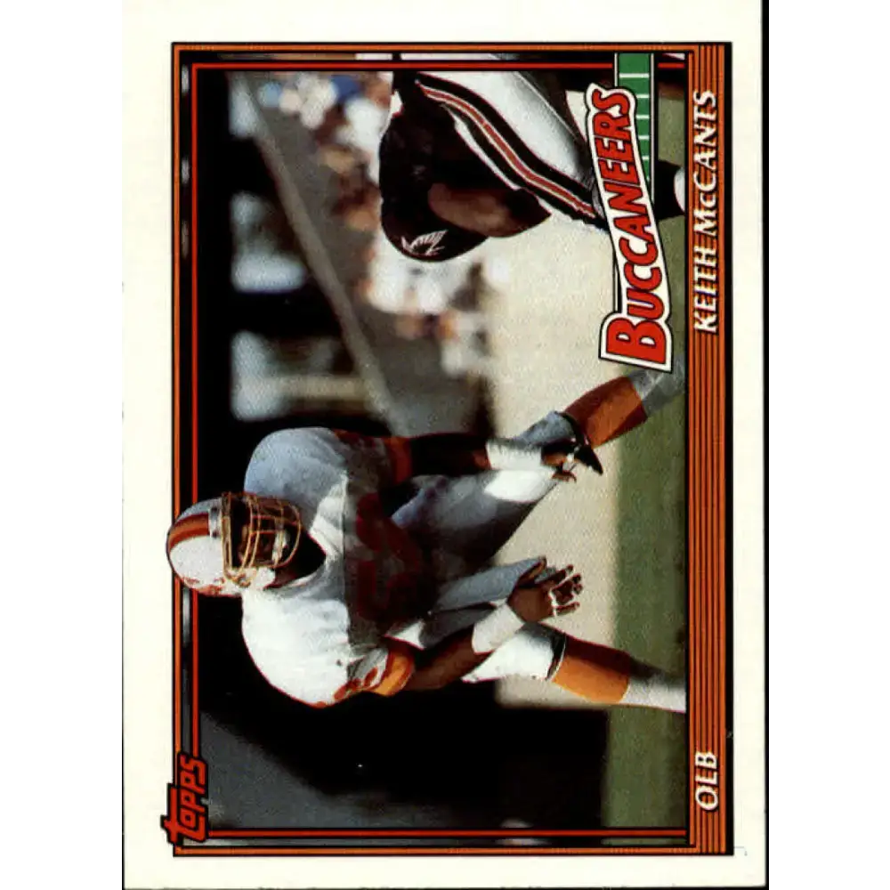1991 Topps #493 Keith McCants NM-MT Tampa Bay Buccaneers Football Card - Football Card Single