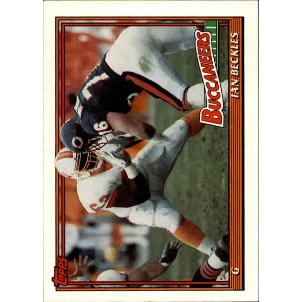 1991 Topps #495 Ian Beckles NM-MT Tampa Bay Buccaneers Football Card - Football Card Single