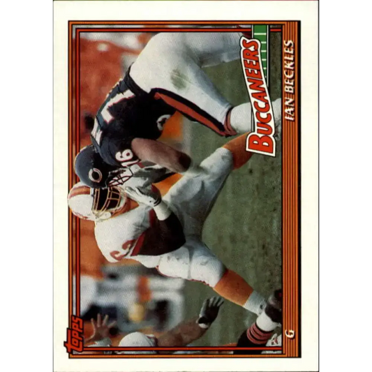 1991 Topps #495 Ian Beckles NM-MT Tampa Bay Buccaneers Football Card