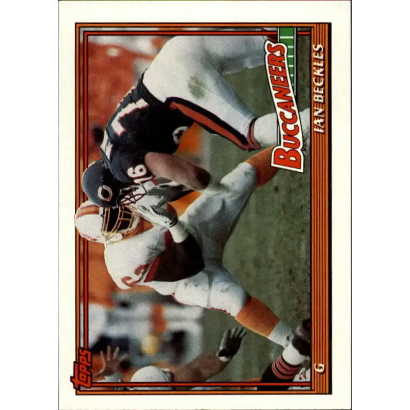 1991 Topps #495 Ian Beckles NM-MT Tampa Bay Buccaneers Football Card - Football Card Single